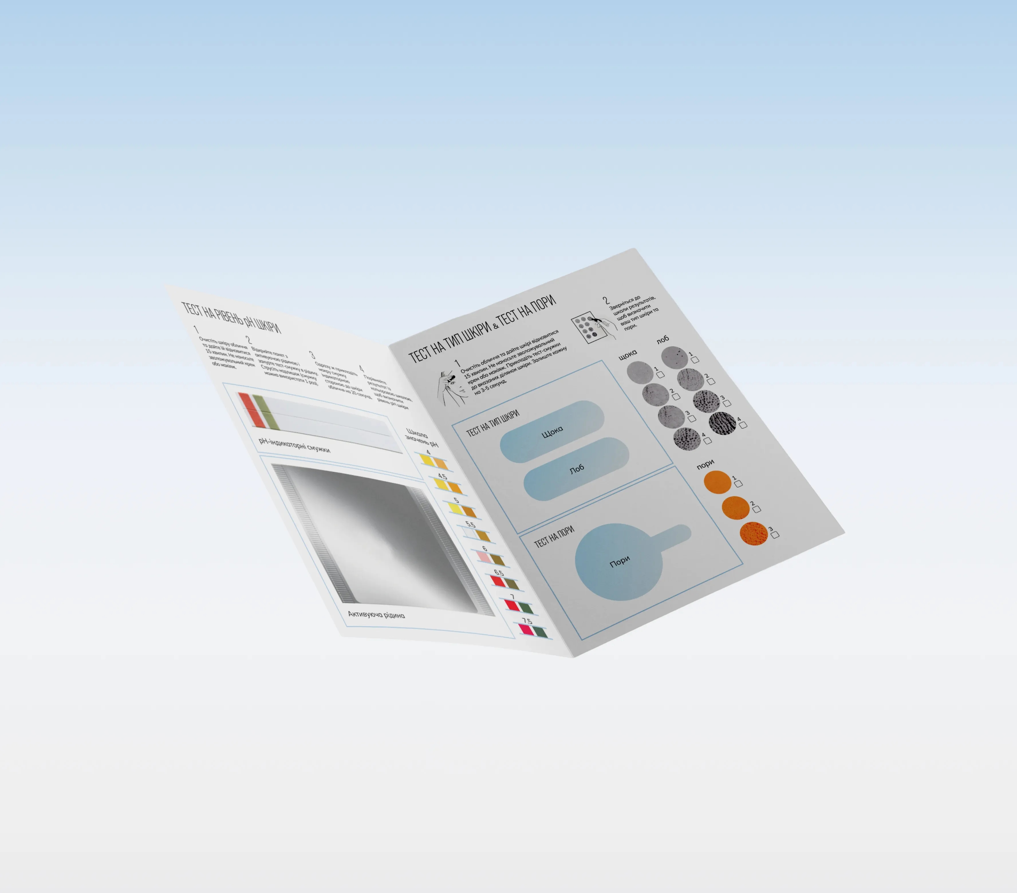 Skin diagnostic test
