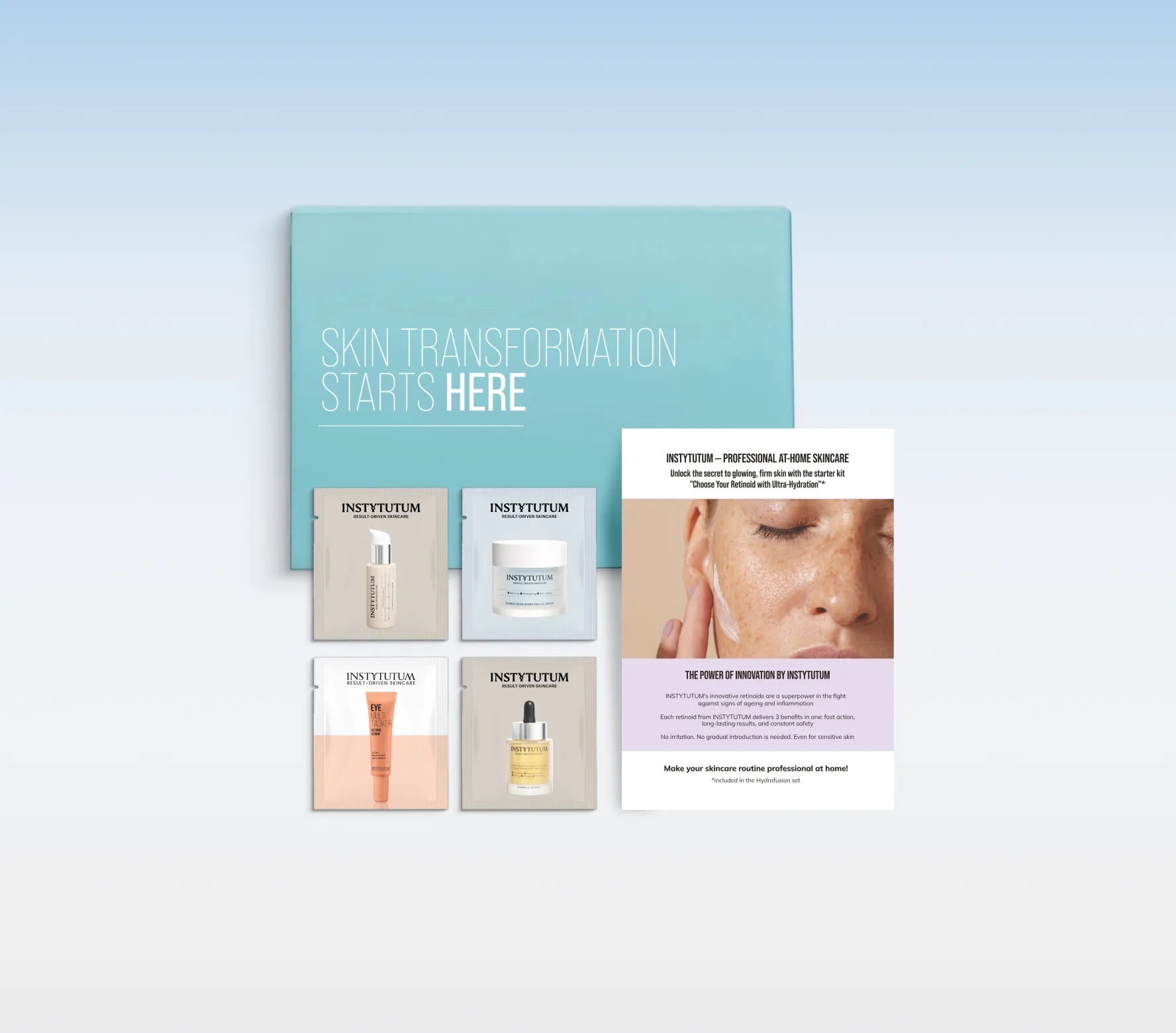 Choose your retinoid with ultra-hydration Starter Set