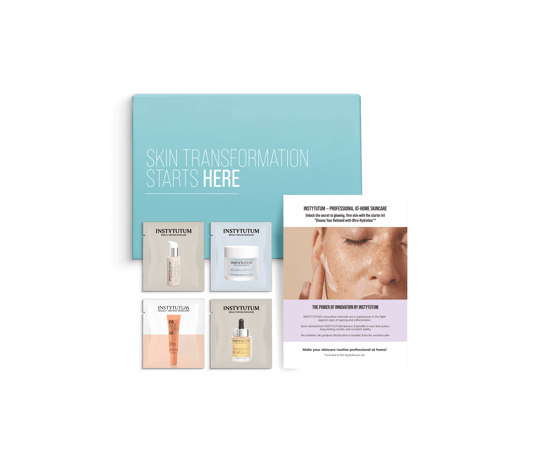 Choose your retinoid with ultra-hydration Starter Set