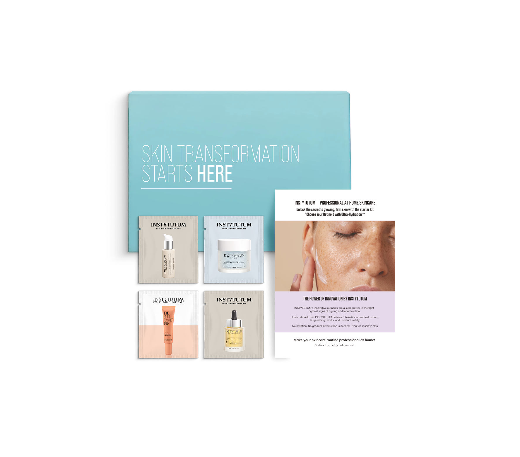 Choose your retinoid with ultra-hydration Starter Set