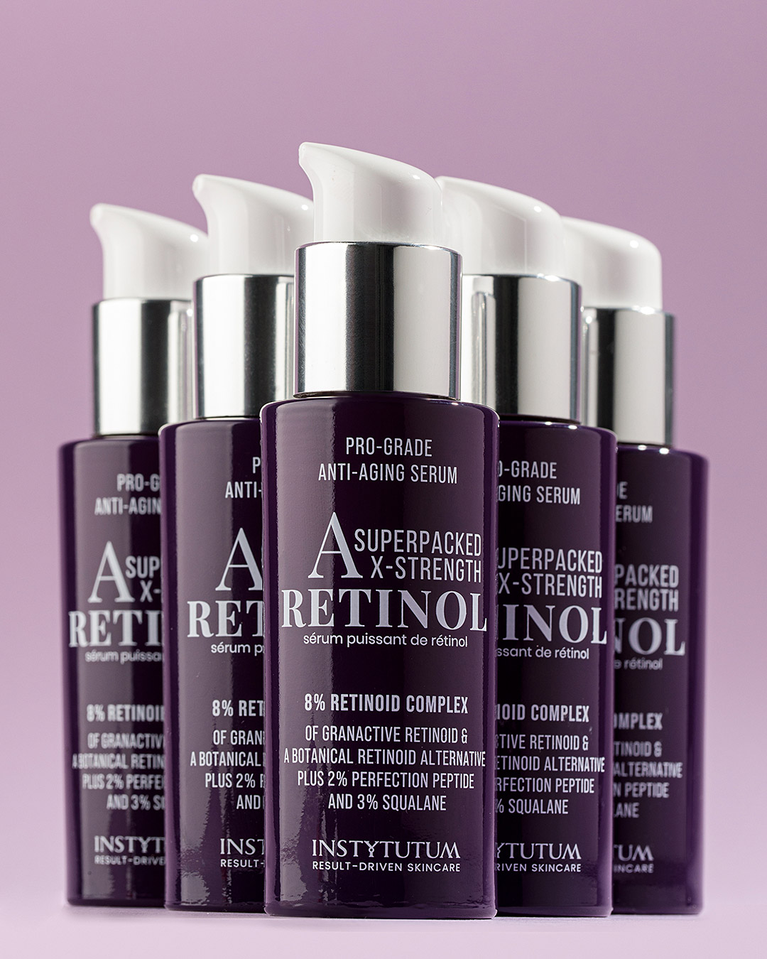 Suero de retinol de fuerza X antienvejecimiento de grado profesional 